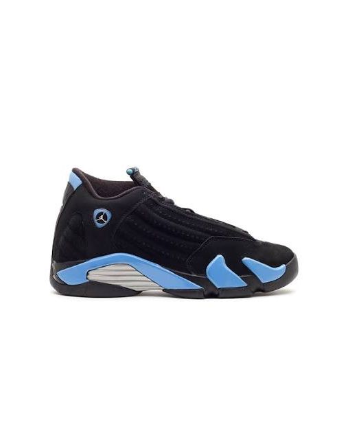 Air Jordan 14 Retro "Black University Blue" - Sleek Heritage Performance-Inspired Model