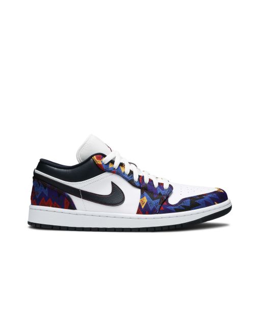 Air Jordan 1 Low SE “Nothing But Net” White/Dark Obsidian/Team Red | CZ8659-100