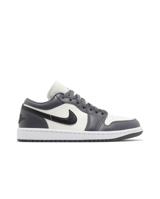 Air Jordan 1 Low “Dark Grey” White/Dark Grey | DC0774-102