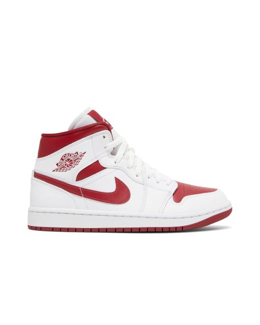 Jordan 1 Mid Reverse Chicago Women’s BQ6472-161 | Red White Retro Sneakers