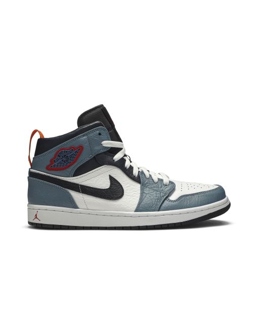 Jordan 1 Mid SE Facetasm CU2802-100 | White Black Teal Limited Edition Retro Sneakers