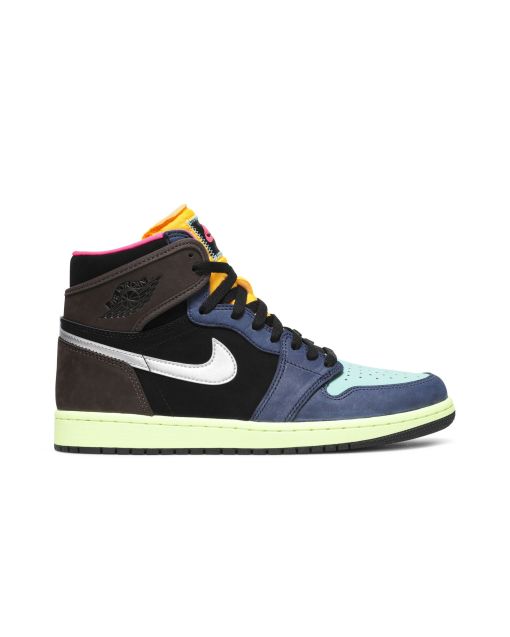 Jordan 1 Retro High Tokyo Bio Hack 555088-201 | Baroque Brown Black Laser Orange Racer Pink Premium Sneaker