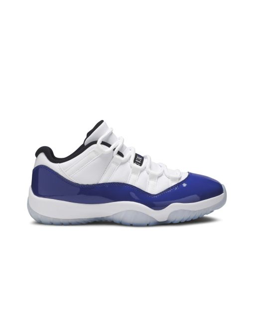 Jordan 11 Retro Low White Concord Women’s AO7860-100 | White Purple Premium Retro Sneakers