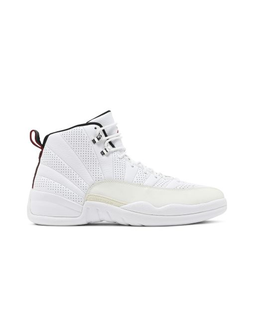 Jordan 12 Retro “Rising Sun” 130690-163 | White Varsity Red Black Classic Sneaker