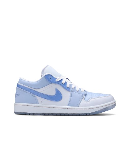 Air Jordan 1 Low SE “Mighty Swooshers” Blue/Ghost White/Black | DM5442-040