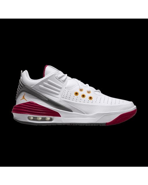 Jordan Max Aura 5 “White/ Cardinal Red” White/ Cardinal Red/Goat Grey | DZ4353-160