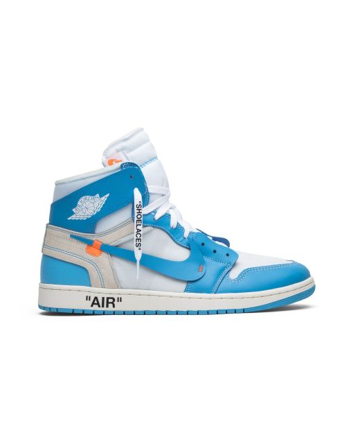 Jordan 1 Retro High Off-White University Blue AQ0818-148 | Blue White Premium Sneakers