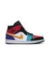 Jordan 1 Mid Bred Multi-Color - Vibrant Mid Top Sneakers