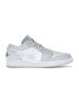 Jordan 1 Low White Camo - Sleek Low Top Sneakers with Camouflage Detail