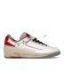 Air Jordan 2 Retro Low SP x 'Off-White White Varsity Red' Sneakers