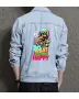 Do What Makes You Happy Jean Jacket for Men – Gift for Urban Fashion Enthusiasts – Birthday Present