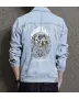 Jujutsu Kaisen Monkey D. Garp Jean Jacket for Men – Gift for Anime Fans – Birthday Present