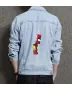 Men's Casual Jean Coat - for Boyfriend - Urban Design for Casual Fridays - Great Gift for Christmas Teenagers