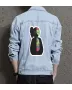 Kaw Men's Casual Jean Coat - Ideal Gift for Nephew - Chest Pockets Style - Great for Casual Fridays - Congratulations Gift