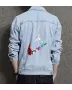 Jordan 23 Men's Denim Outerwear for Dad - Great Button Front Gift - Leisure Activities for Holiday Season - Modern Men