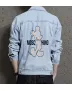 Men's Denim Outerwear - for Fashion Lover - Button Closure for Leisure Activities - Great Gift for Father's Day Teenagers