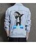 Bear Men's Denim Outerwear - for Graduate - Casual Style for Everyday Wear - Great Gift for Father's Day Young Men
