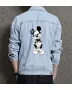 Mickey Men's Denim Outerwear - Gift Idea for Fashion Lover - Vintage Style for Casual Meetups - Perfect for Graduation