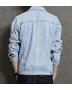 Men's Jean Jacket for Grandson - Great Minimalist Design Gift - Street Festivals for Father's Day - Street Style Lovers