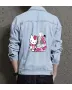 Kitty Men's Modern Denim Jacket for Husband - Chest Pockets with Day Trips - Gift Idea for Celebration Millennials