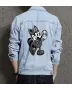 Mario Men's Denim Jacket - Gift for Him - Casual Style for Everyday Wear - Perfect Birthday Present