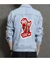 Fatal Men's Urban Jean Jacket - Gift for Husband on Casual Style - Campus Style Style for Congratulations - Millennials
