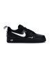 Air Force One Utility Overbranding Black White - Stylish Black & White Utility Sneakers