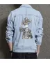 One Piece Jean Jacket for Men – Gift for Anime Fans – Christmas Gift