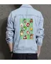 Retro Mario Denim Jacket for Men - Gift for Nintendo Fans - Christmas Present