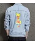 Teddy Bear Jean Jacket for Men – Gift for Teen Boys – Birthday Present