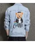 Teddy Bike Jean Jacket for Men – Gift for Teen Boys – Christmas Gift