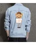Teddy Make Life Jean Jacket for Men – Gift for Streetwear Fans – Birthday Present