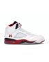 Jordan 5 Retro “Fire Red” 136027-120 | White / Fire Red / Black