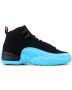 Jordan 12 Retro “Gamma Blue” GS 153265-027 | Black / Gamma Blue