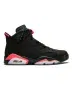 Air Jordan 6 Retro "Black Infrared" - Iconic Heritage High-Top Performance Model