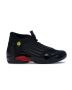 Jordan 14 Retro Last Shot 2018 Black Varsity Red Sneakers 487471-003