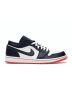 Jordan 1 Low “Obsidian Ember Glow” 553558-481 | Obsidian / Ember Glow / White