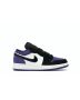 Jordan 1 Low “Court Purple” GS 553560-125 | White / Black / Court Purple