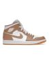 Jordan 1 Mid “Tan Gum” 554724-271 | Tan / White / Gum