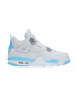 Air Jordan 4 Retro GS "Blue Chill" - Premium Youth Heritage Mid-Top Model