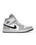 Jordan 1 Mid Light Smoke Grey Women’s BQ6472-015 | Grey White Retro Sneakers