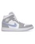 Jordan 1 Mid “Wolf Grey Aluminum” BQ6472-105 | White / Wolf Grey / Aluminum