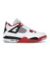 Jordan 4 Retro “Fire Red” DC7770-160 | White/Black/Fire Red