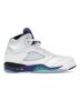 Air Jordan 5 Retro “Grape” — White/Grape Ice/New Emerald | HQ7978-100