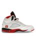 Air Jordan 5 Retro “Fire Red – Black Tongue” Sneaker | HQ7978-101