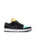 Jordan 1 Low Black Aurora Green Laser Orange CK3022-013 | Colorful Retro Sneakers