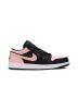 Jordan 1 Low “Crimson Tint” 553558-034 | Black Crimson Tint Leather Sneaker