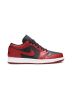 Jordan 1 Mid Gym Red/Black/White 554724-122 | White Gym Red Black Leather Sneaker