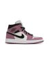 Air Jordan 1 Mid SE “Light Mulberry” Light Mulberry/Light Bone/White/Black | DC7267-500