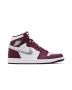 Jordan 1 Retro High OG Bordeaux 555088-611 | Bordeaux White Metallic Silver Premium Sneaker